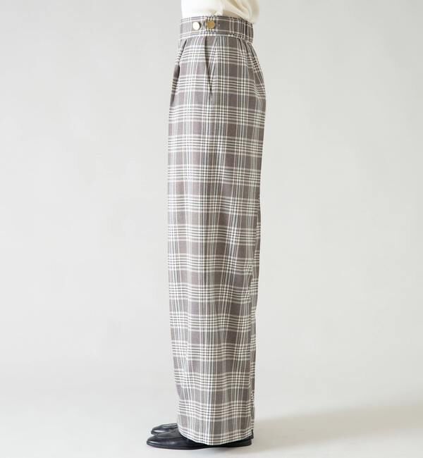 TIARA「サイドボタンワイドパンツ」|その他|