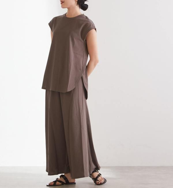 Liesse「カットソーロングスカート（セットアップ対応可）」|スカート|