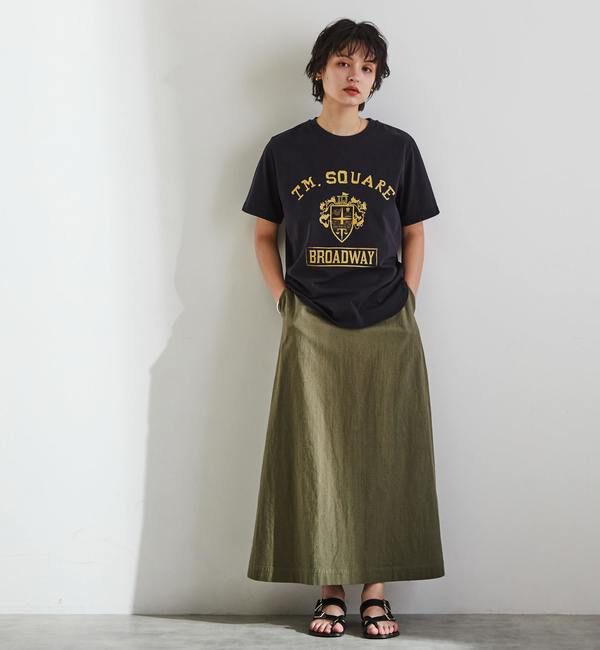 Liesse「Aラインロングスカート（セットアップ対応可）」|スカート|