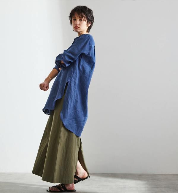 Liesse「Aラインロングスカート（セットアップ対応可）」|スカート|