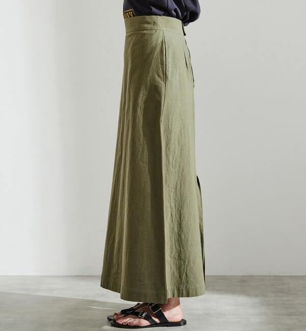 Liesse「Aラインロングスカート（セットアップ対応可）」|スカート|