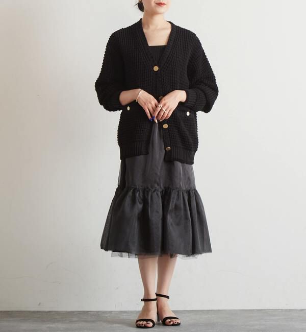 Liesse「オーガンザティアードスカート」|スカート|