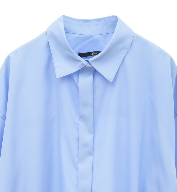 Liesse「EASY CAREオーバーサイズシャツ」|シャツ・ブラウス|