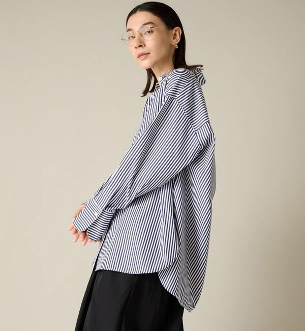 Liesse「EASY CAREオーバーサイズシャツ」|シャツ・ブラウス|