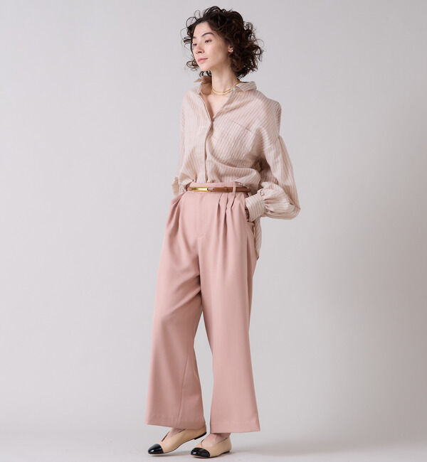 Liesse「3タックワイドパンツ」|その他|