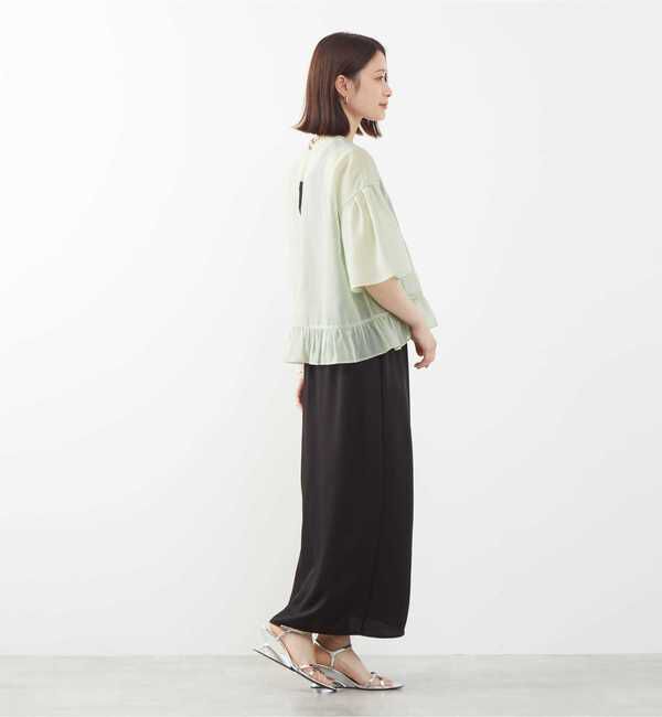 Soffitto「シアーフリルブラウス」|シャツ・ブラウス|