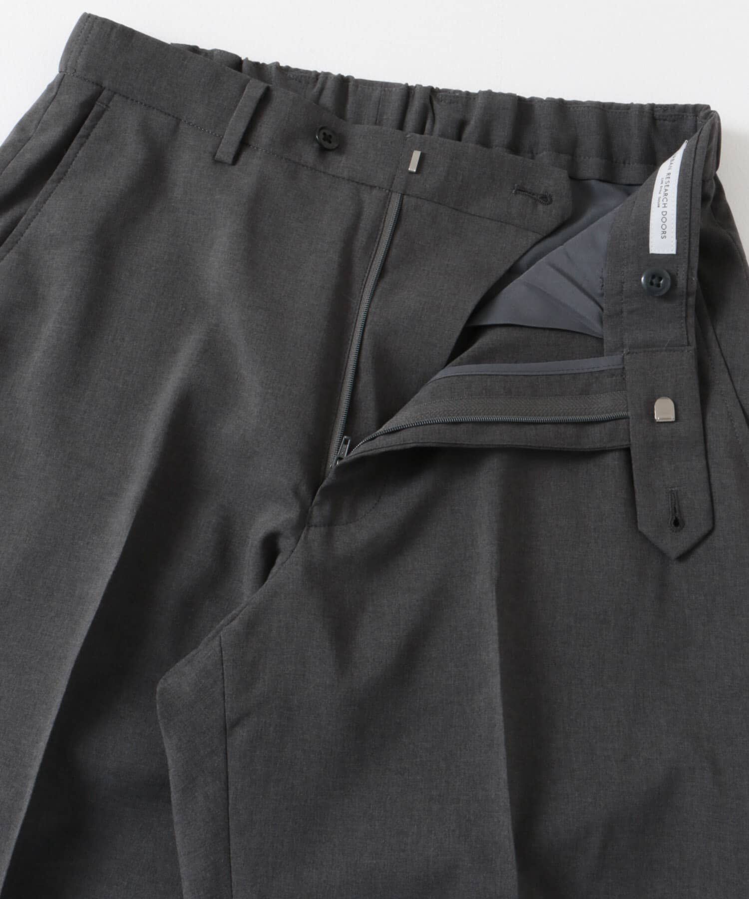 URBAN RESEARCH DOORS「LIFE STYLE TAILOR　リネンライクコンフォータブルパンツ」|スラックス|