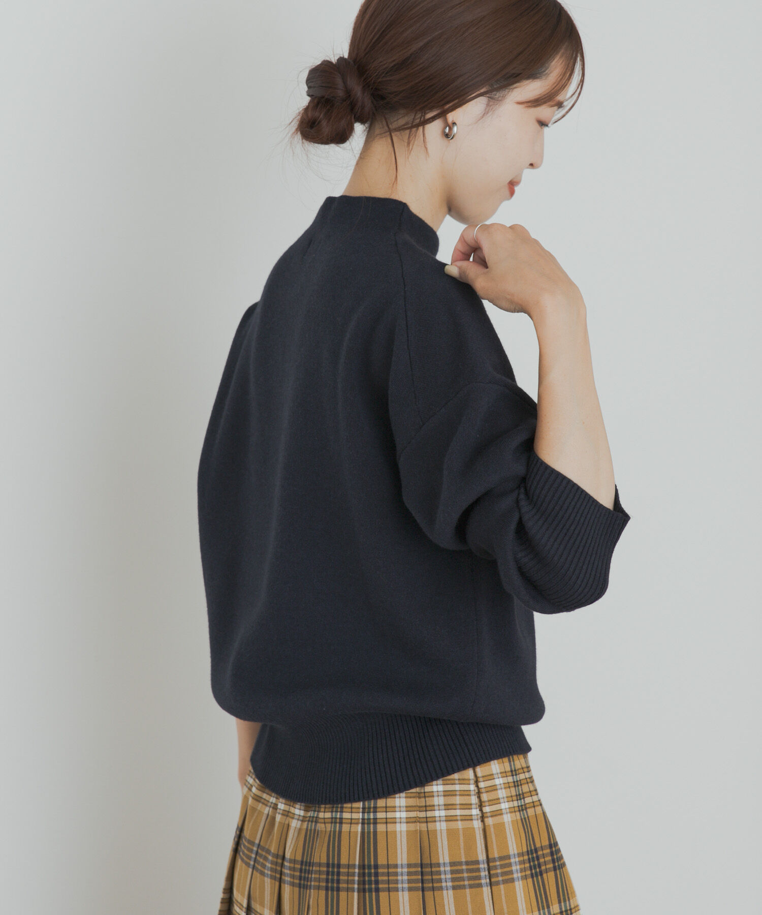 URBAN RESEARCH DOORS「『蓄熱/洗濯可』ボトルネックKNITプルオーバー」|ニット・セーター|