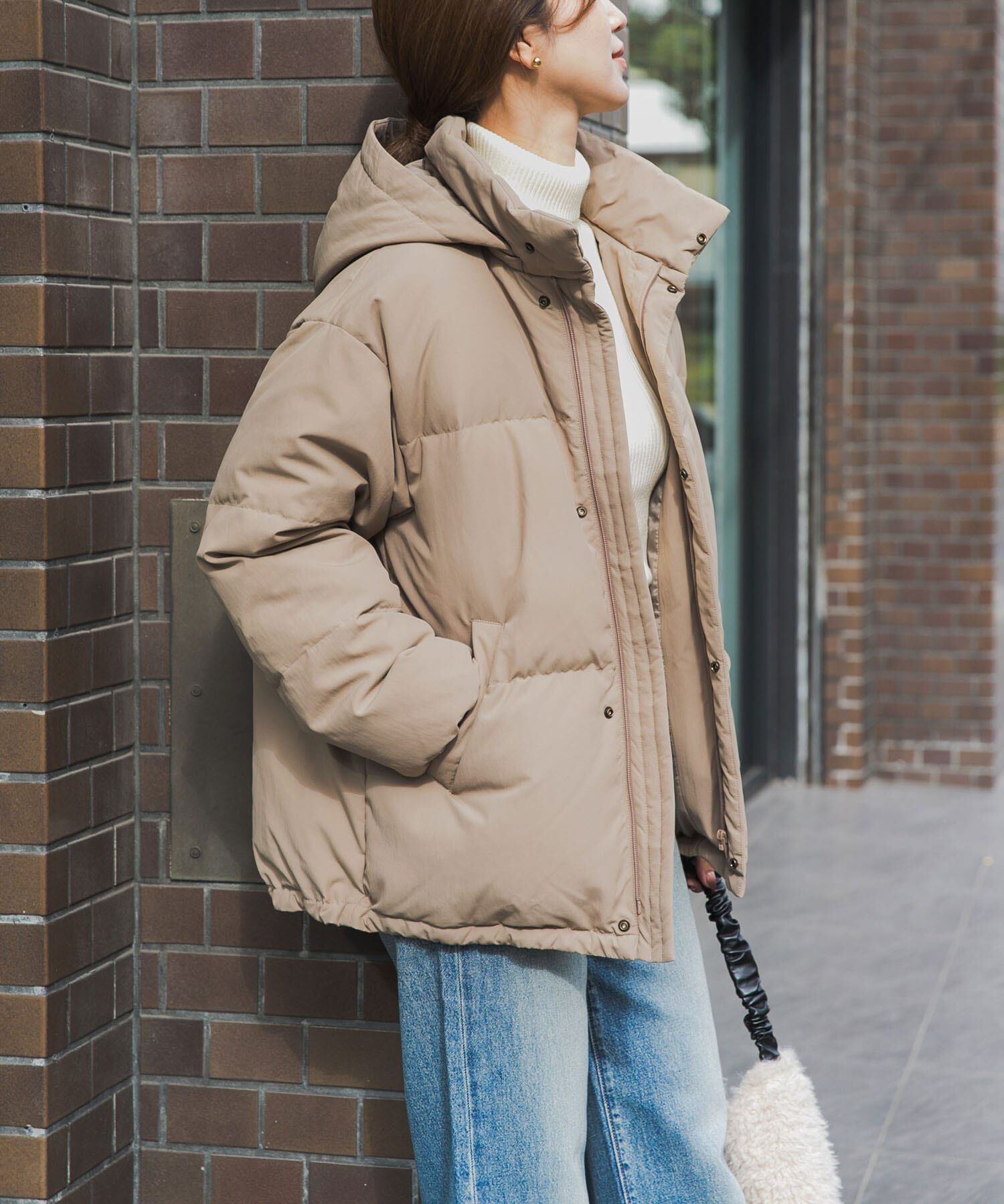 URBAN RESEARCH DOORS「ミドルダウンジャケット」|ダウン|