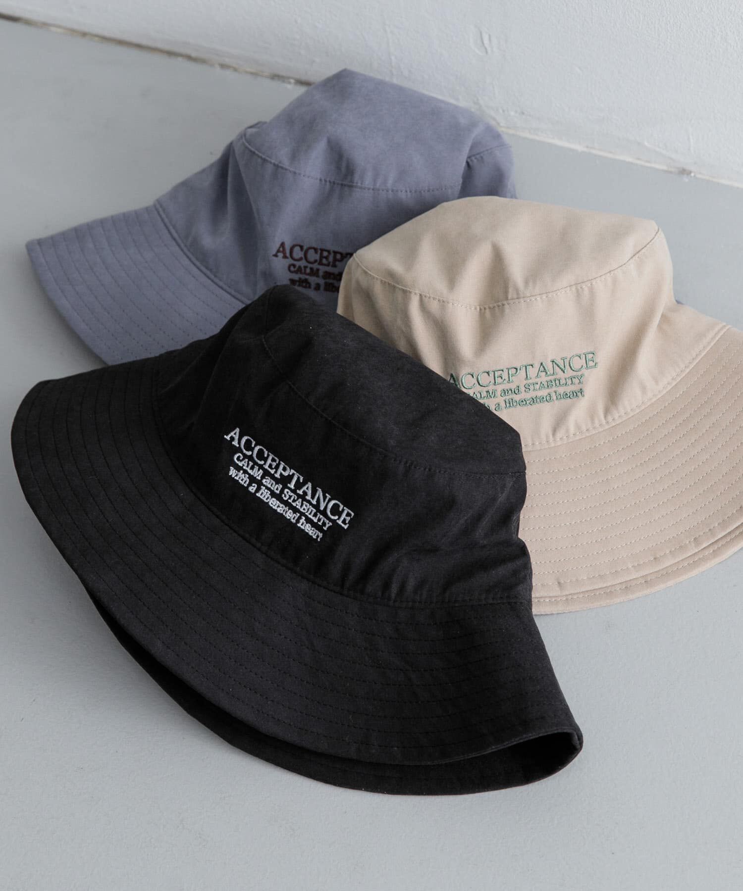 SENSE OF PLACE by URBAN RESEARCH「ピーチキモウロゴシシュウバケットハット」|ハット|