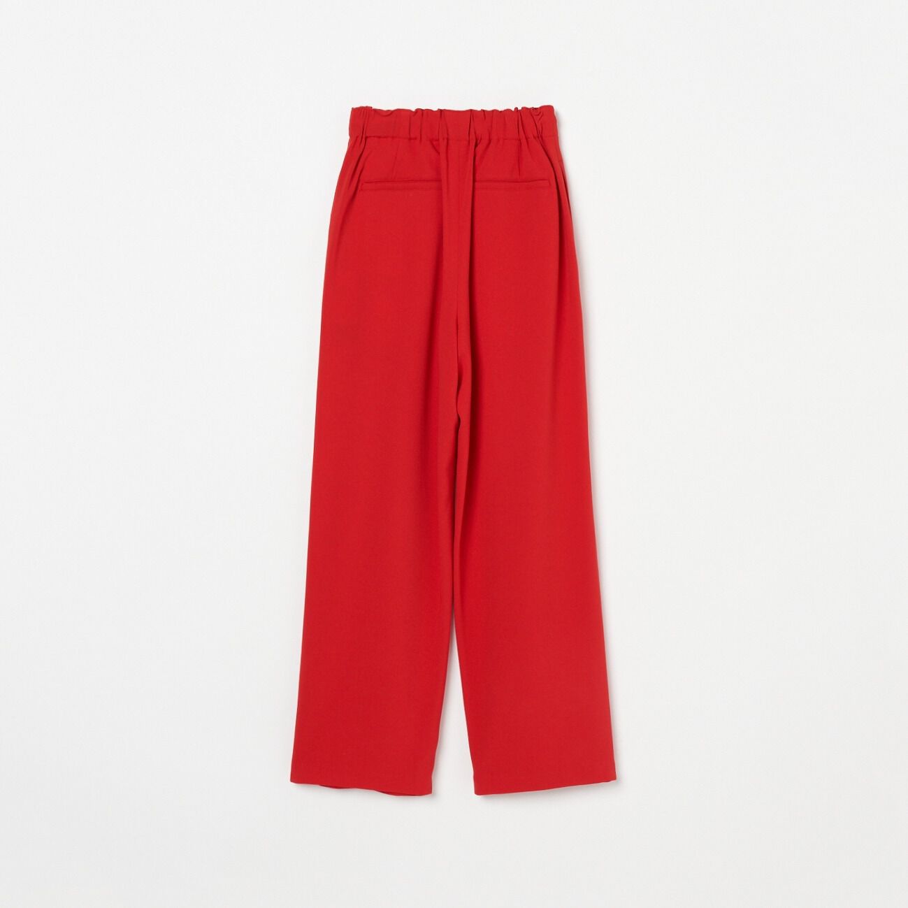 HELIOPOLE「HELIOPOLE BACK SATIN EASY TUCK PANTS」|チノ|
