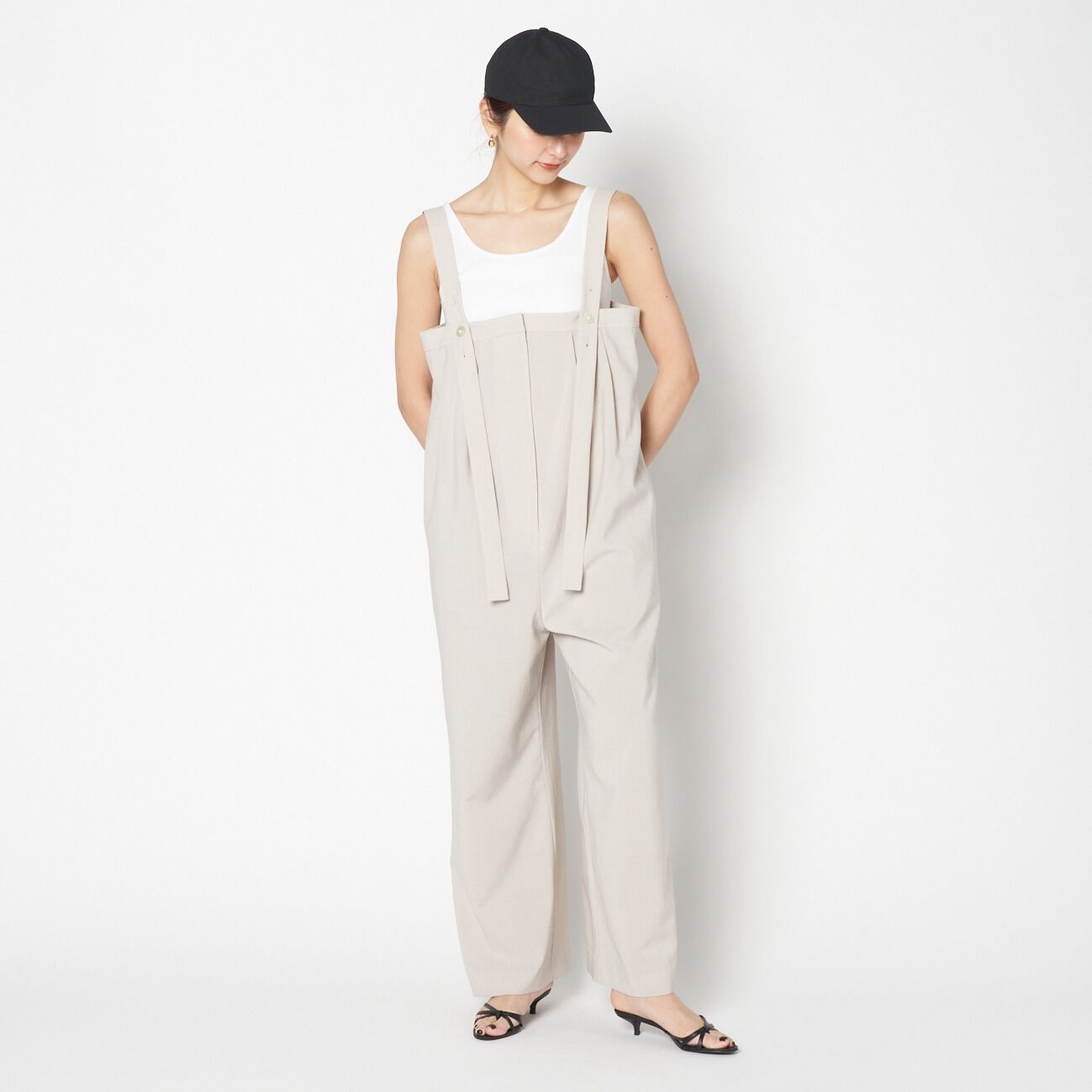 HELIOPOLE「HELIOPOLE JUMP SUITS」|チノ|