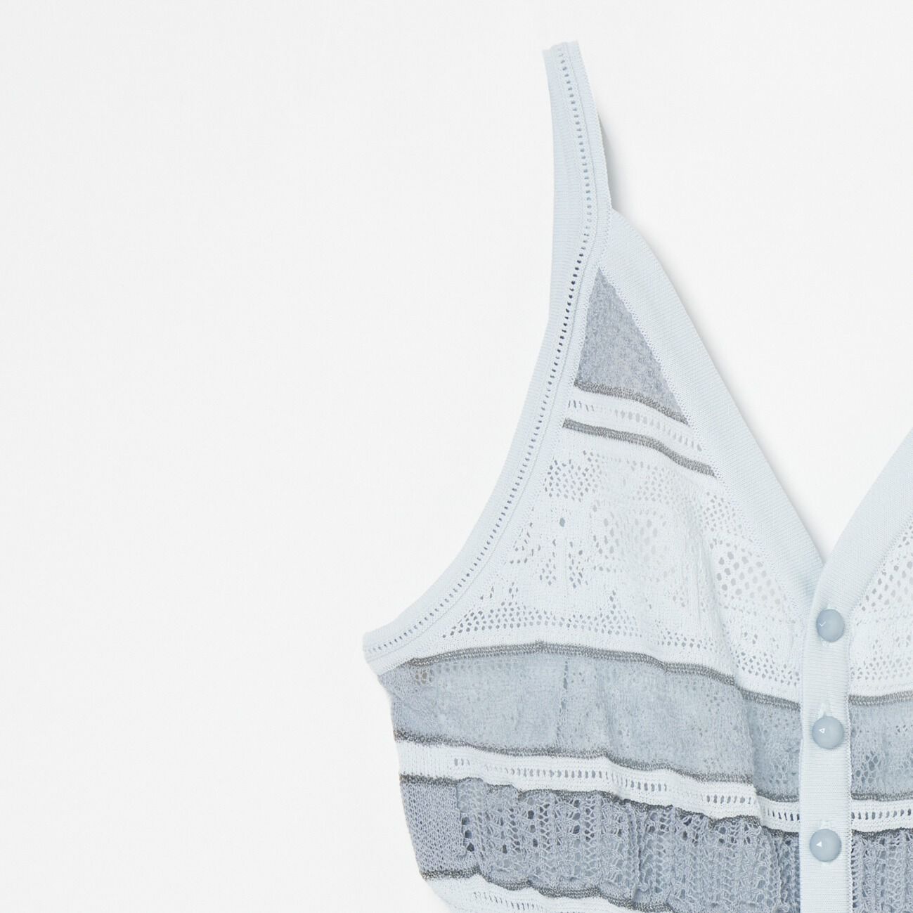  「boussole LACE CAMI CARDIGAN」|ニット・セーター|