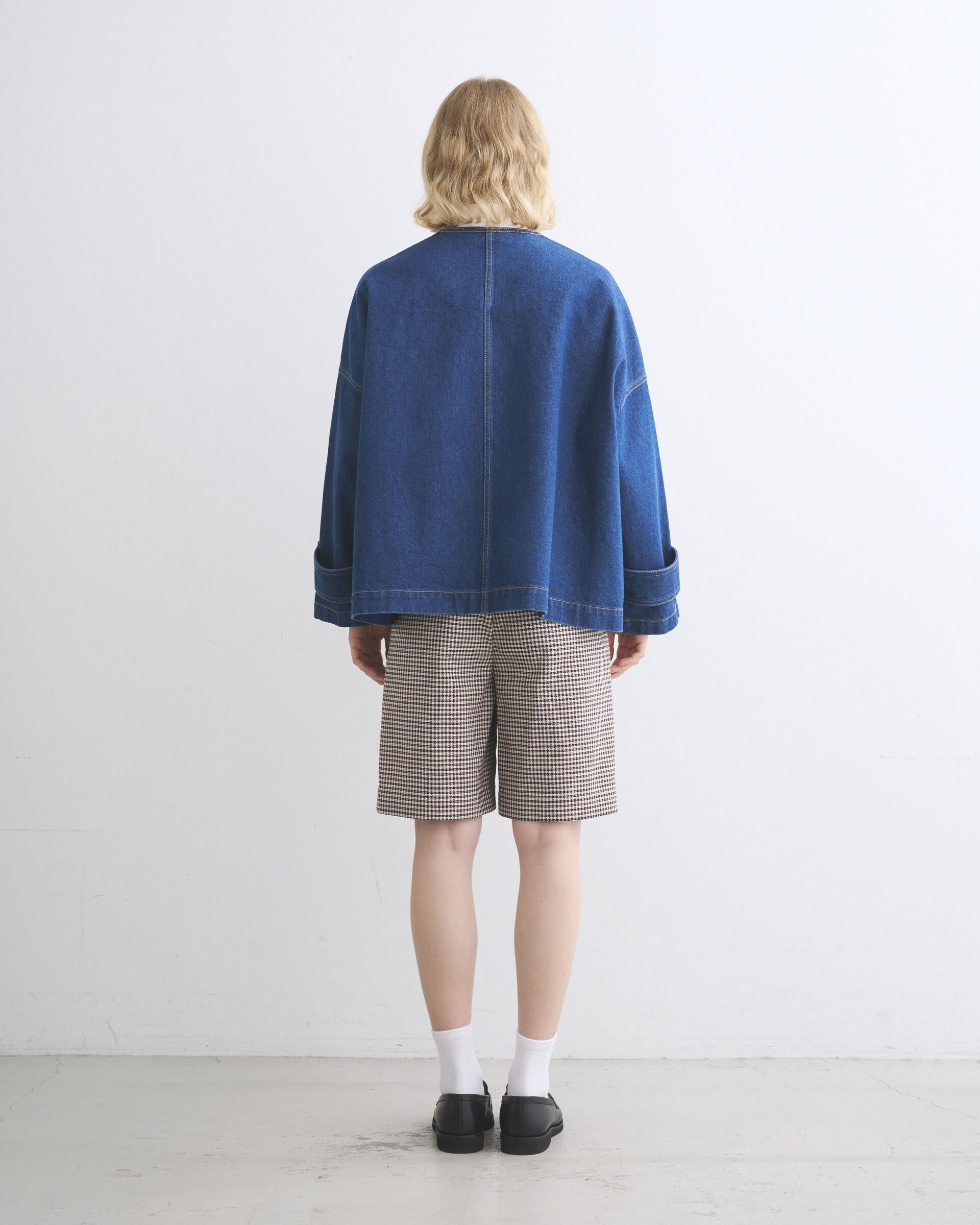 Traditional Weatherwear「MALTON NO COLLAR SHORT DENIM」|その他|