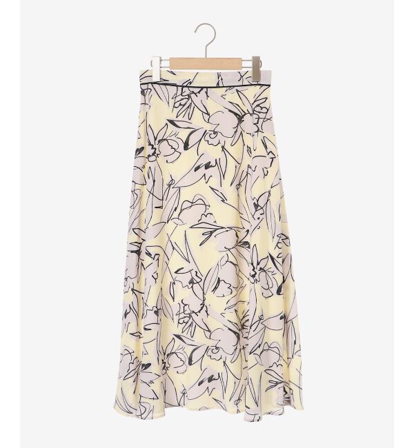 le.coeur blanc「IPEKER プリントフレアスカート」|フレア|