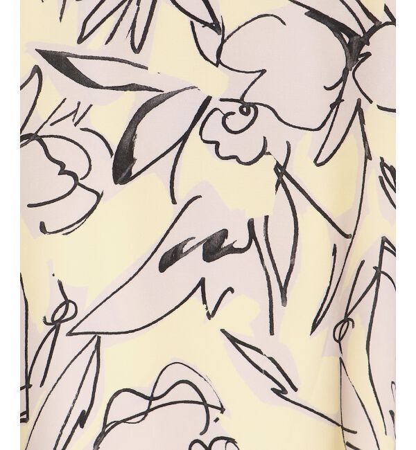 le.coeur blanc「IPEKER プリントフレアスカート」|フレア|