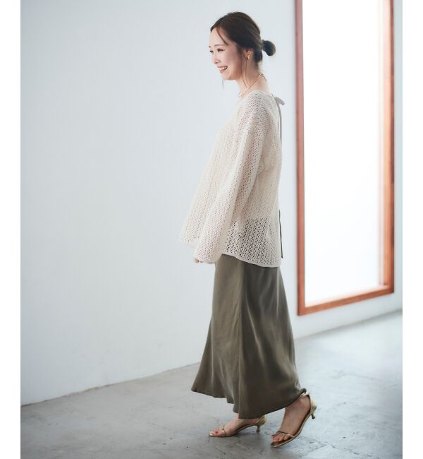 le.coeur blanc「クロシェ風レースプルオーバー」|プルオーバー|