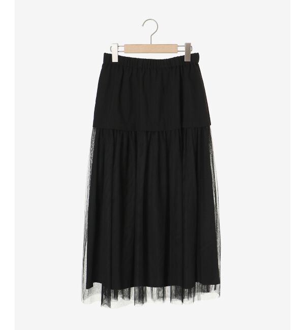 le.coeur blanc「チュールキリカエスカート」|スカート|