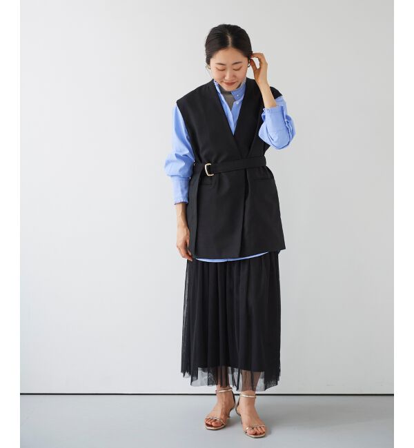 le.coeur blanc「チュールキリカエスカート」|スカート|