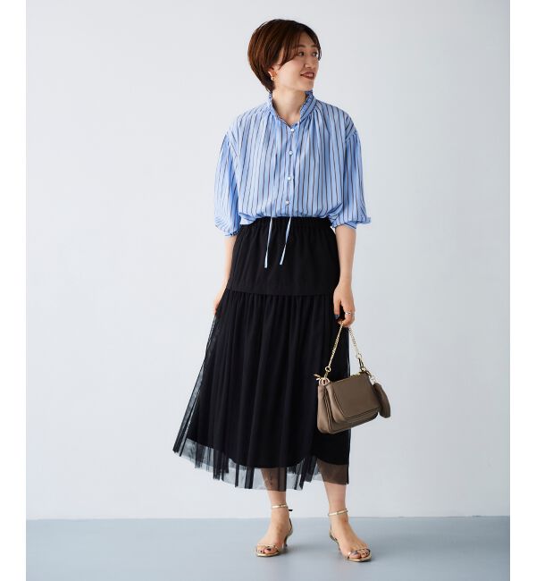 le.coeur blanc「チュールキリカエスカート」|スカート|