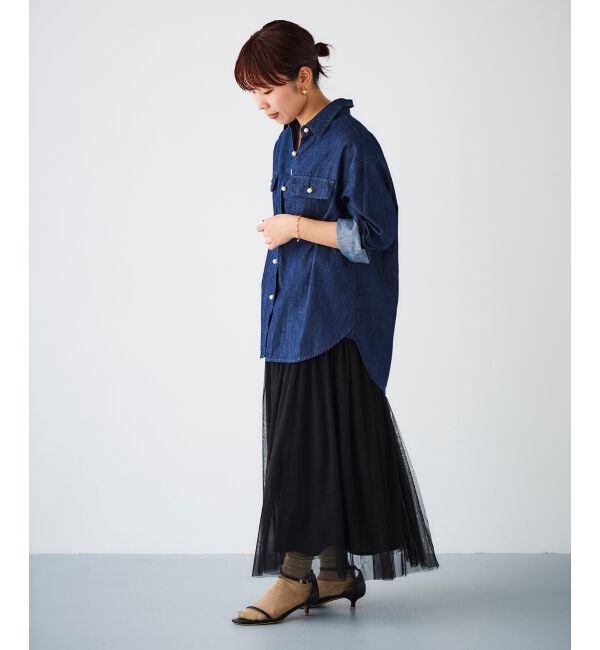 le.coeur blanc「チュールキリカエスカート」|スカート|