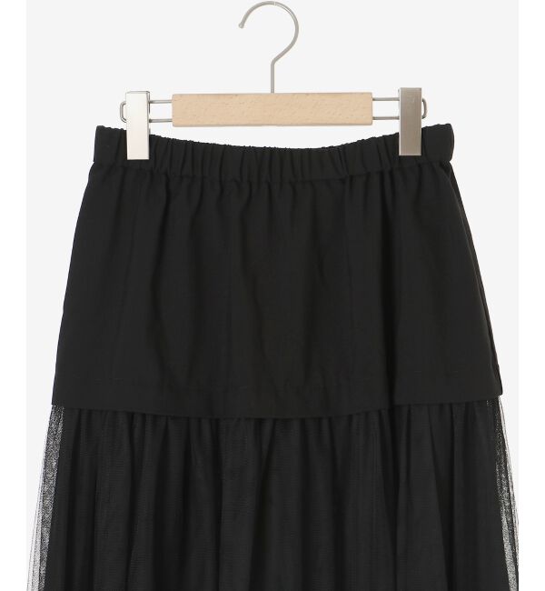 le.coeur blanc「チュールキリカエスカート」|スカート|