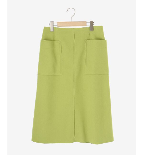 le.coeur blanc「ジャージーメルトントラペーズスカート」|スカート|