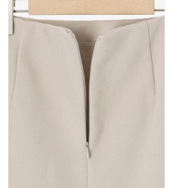 le.coeur blanc「ジャージーメルトントラペーズスカート」|スカート|