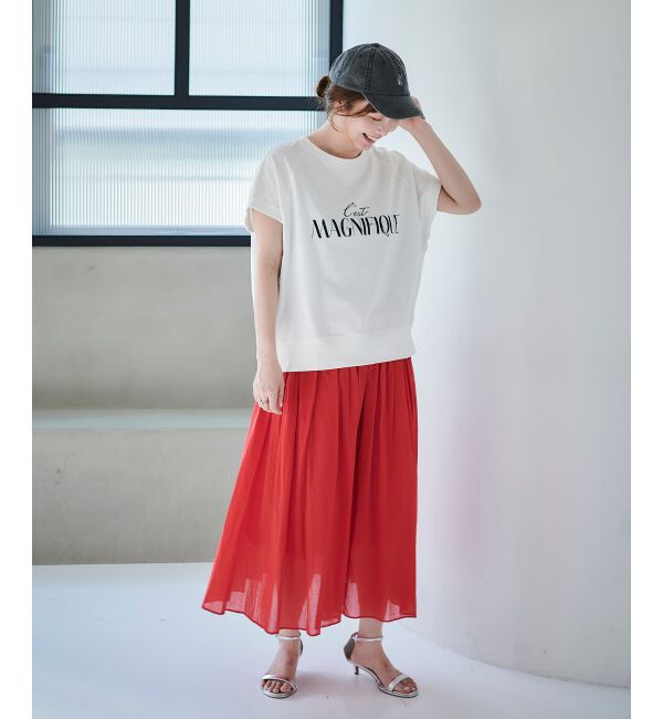 le.coeur blanc「ピグメント加工モチーフCAP」|キャップ・キャスケット|