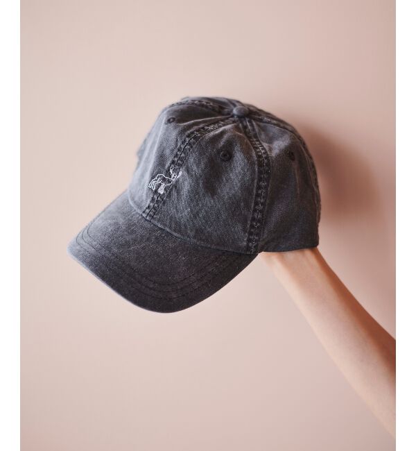 le.coeur blanc「ピグメント加工モチーフCAP」|キャップ・キャスケット|