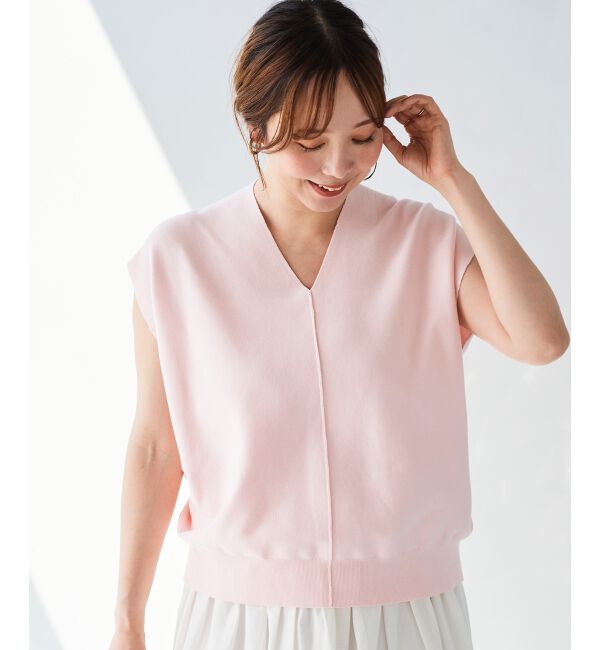 le.coeur blanc「《手洗い可能》ガーターアミコクーンシルエットニット」|ニット・セーター|