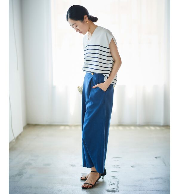 le.coeur blanc「《手洗い可能》ガーターアミコクーンシルエットニット」|ニット・セーター|