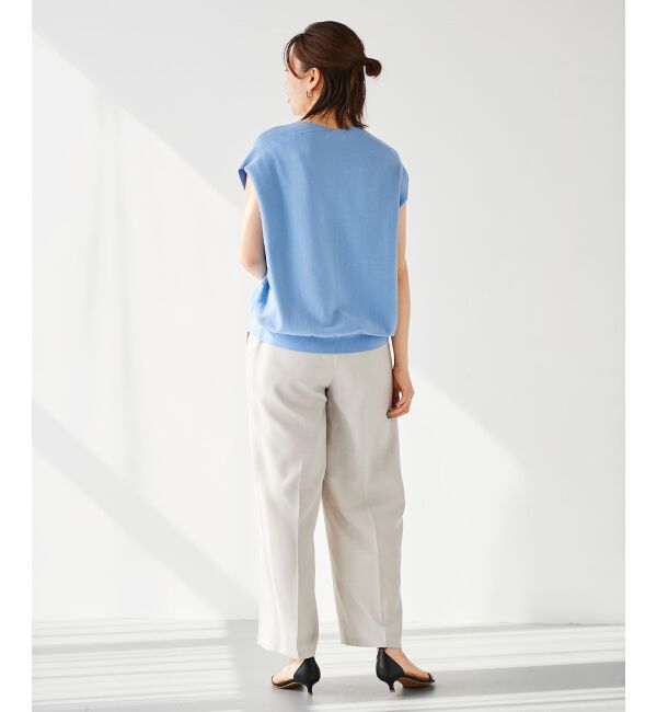 le.coeur blanc「《手洗い可能》ガーターアミコクーンシルエットニット」|ニット・セーター|