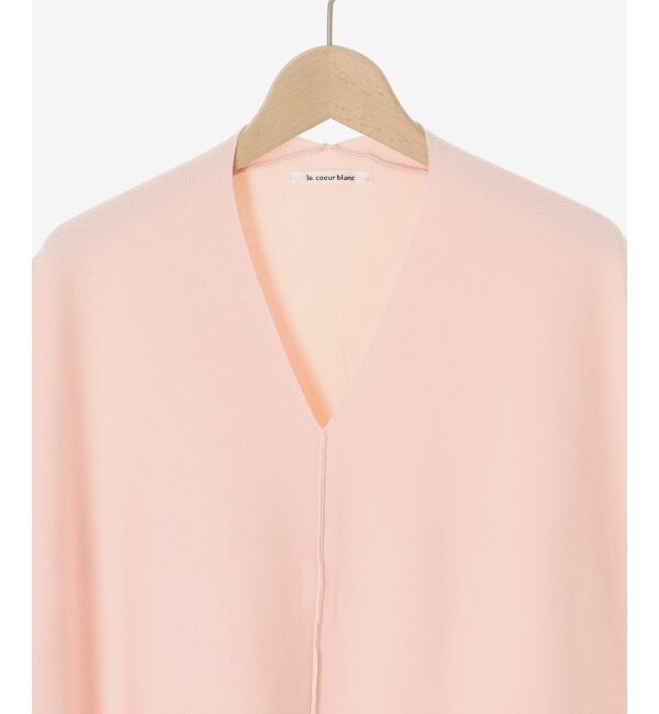 le.coeur blanc「《手洗い可能》ガーターアミコクーンシルエットニット」|ニット・セーター|