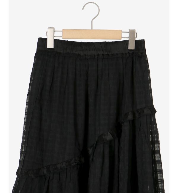 le.coeur blanc「Fanakaシャドーチェックスカート」|スカート|