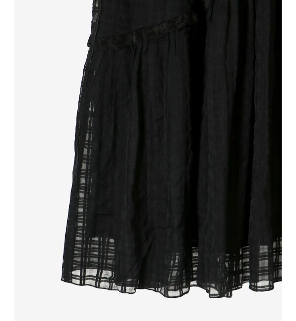 le.coeur blanc「Fanakaシャドーチェックスカート」|スカート|