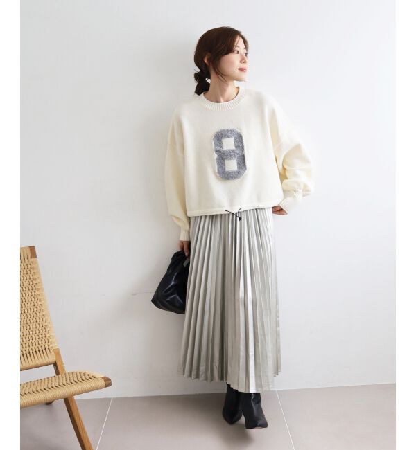 le.coeur blanc「プリーツロングスカート」|スカート|