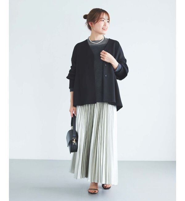 le.coeur blanc「プリーツロングスカート」|スカート|