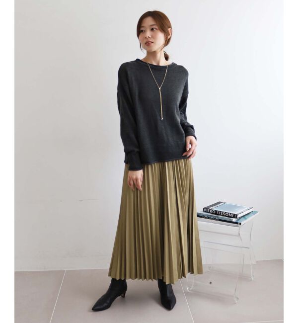 le.coeur blanc「プリーツロングスカート」|スカート|