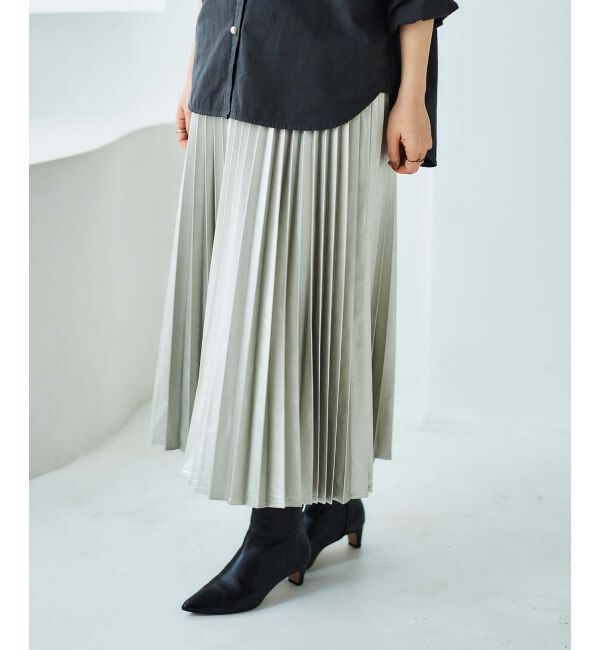 le.coeur blanc「プリーツロングスカート」|スカート|