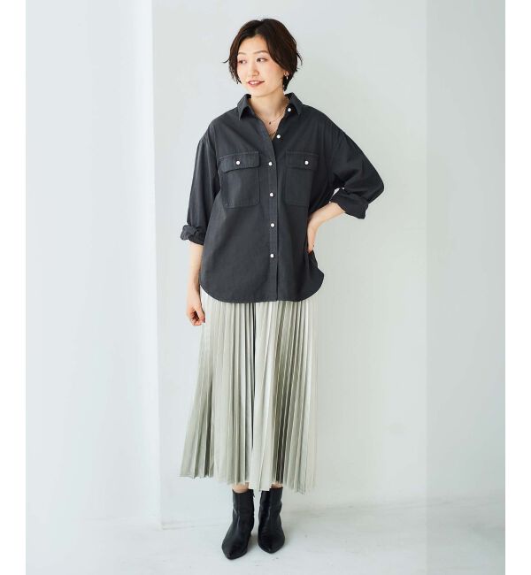 le.coeur blanc「プリーツロングスカート」|スカート|