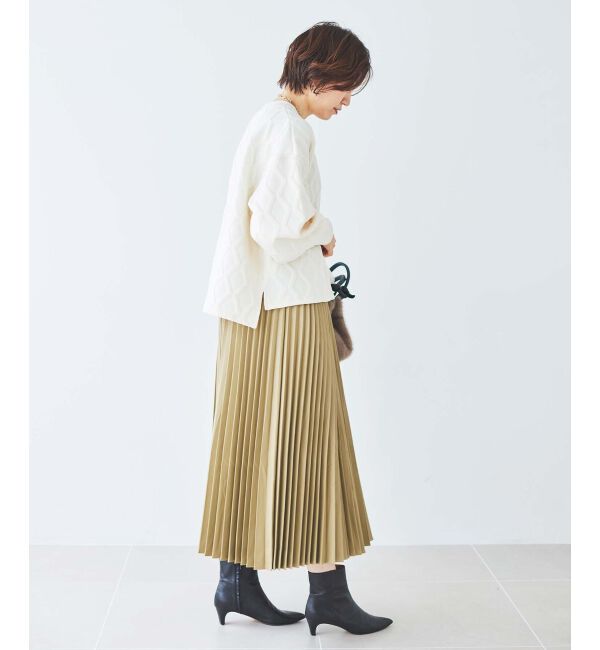le.coeur blanc「プリーツロングスカート」|スカート|