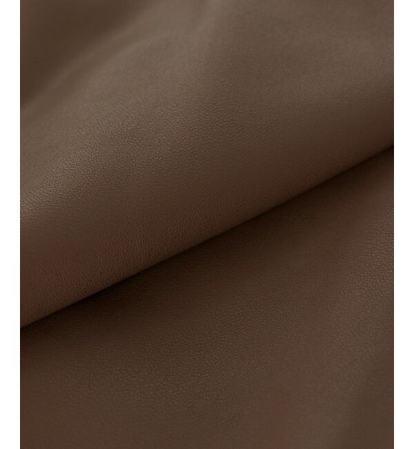 le.coeur blanc「ノーカラーリングドットボタン合皮ジャケット」|その他|