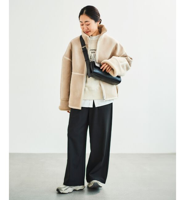 le.coeur blanc「スクエアショルダーバッグ」|ショルダー・メッセンジャー|