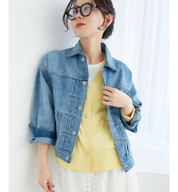  「《手洗い可能》ハイゲージVネックカーディガン」|カーディガン|