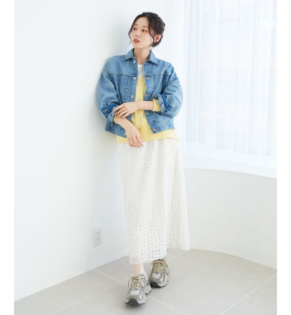  「《手洗い可能》ハイゲージVネックカーディガン」|カーディガン|