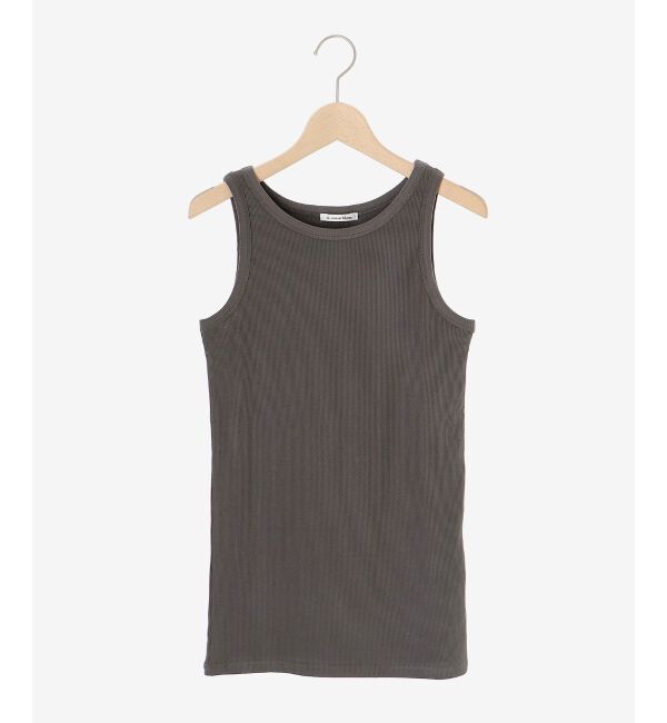 le.coeur blanc「《WEB限定アイテム》Basicテレコタンクトップ」|タンクトップ|D／グレー
