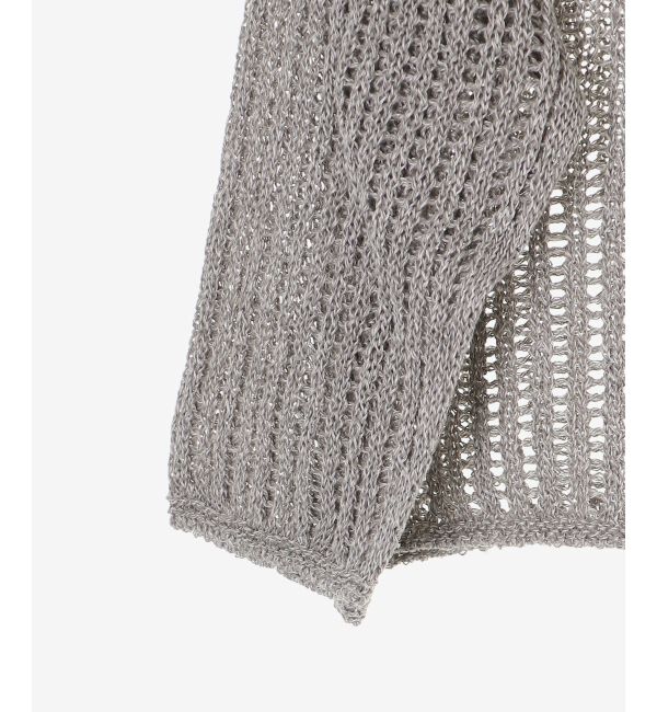  「ハシゴ調透かし柄ホールガーメントニット」|ニット・セーター|