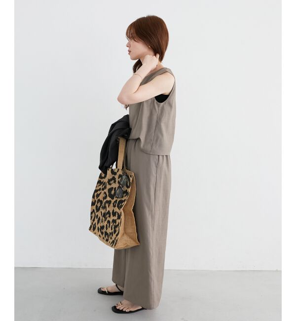  「リネンライクオールインワン」|オールインワン|