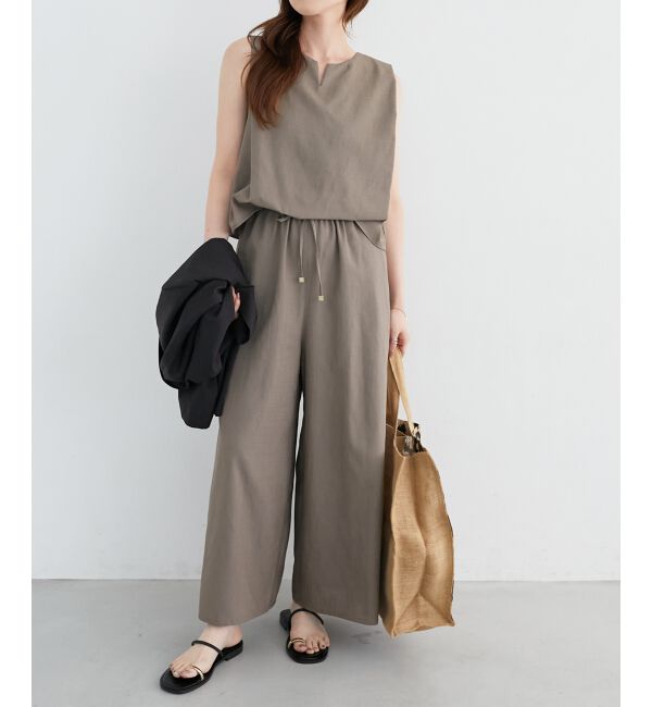  「リネンライクオールインワン」|オールインワン|